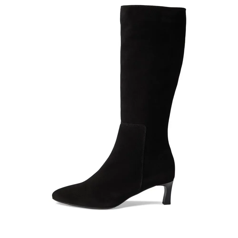 LA CANADIENNE ALISTER BLACK SUEDE 10 M BOOTS